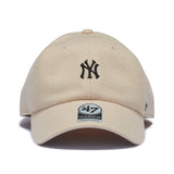 47 クリーンナップ ニューヨーク・ヤンキース Premium Wool ウール ナチュラル ベースランナー  | ’47 フォーティーセブン公式オンラインストア