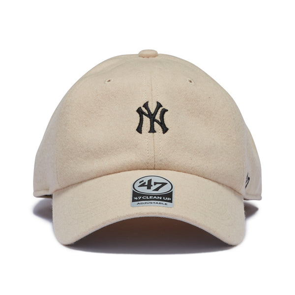 47 クリーンナップ ニューヨーク・ヤンキース Premium Wool ウール ナチュラル ベースランナー  | ’47 フォーティーセブン公式オンラインストア