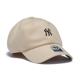 47 クリーンナップ ニューヨーク・ヤンキース Premium Wool ウール ナチュラル ベースランナー  | ’47 フォーティーセブン公式オンラインストア