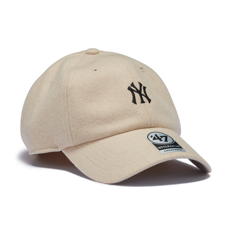 47 クリーンナップ ニューヨーク・ヤンキース Premium Wool ウール ナチュラル ベースランナー  | ’47 フォーティーセブン公式オンラインストア