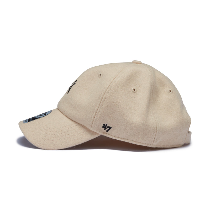 47 クリーンナップ ニューヨーク・ヤンキース Premium Wool ウール ナチュラル ベースランナー  | ’47 フォーティーセブン公式オンラインストア