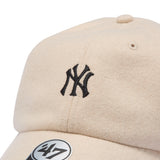47 クリーンナップ ニューヨーク・ヤンキース Premium Wool ウール ナチュラル ベースランナー  | ’47 フォーティーセブン公式オンラインストア