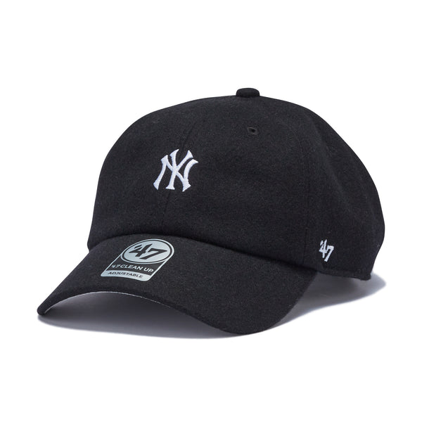 47 クリーンナップ ニューヨーク・ヤンキース Premium Wool ウール ブラック ベースランナー  | ’47 フォーティーセブン公式オンラインストア