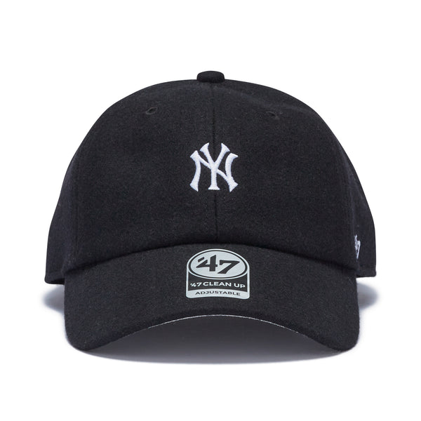 47 クリーンナップ ニューヨーク・ヤンキース Premium Wool ウール ブラック ベースランナー  | ’47 フォーティーセブン公式オンラインストア