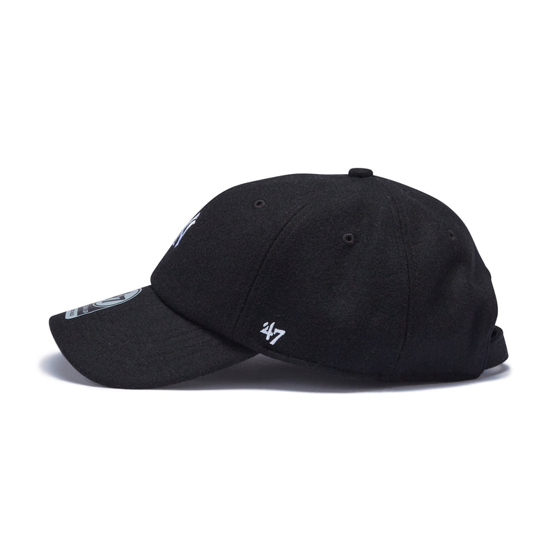 47 クリーンナップ ニューヨーク・ヤンキース Premium Wool ウール ブラック ベースランナー  | ’47 フォーティーセブン公式オンラインストア
