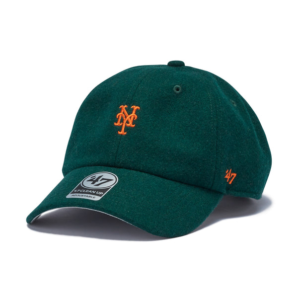 47 クリーンナップ ニューヨーク・メッツ Premium Wool ウール ダークグリーン ベースランナー  | ’47 フォーティーセブン公式オンラインストア