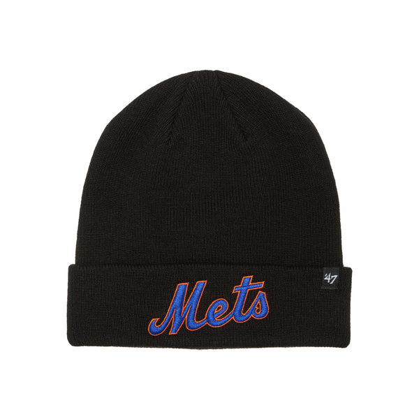 ’47 カフニット ニューヨーク・メッツ MLB Wordmark ブラック  | ’47 フォーティーセブン公式オンラインストア
