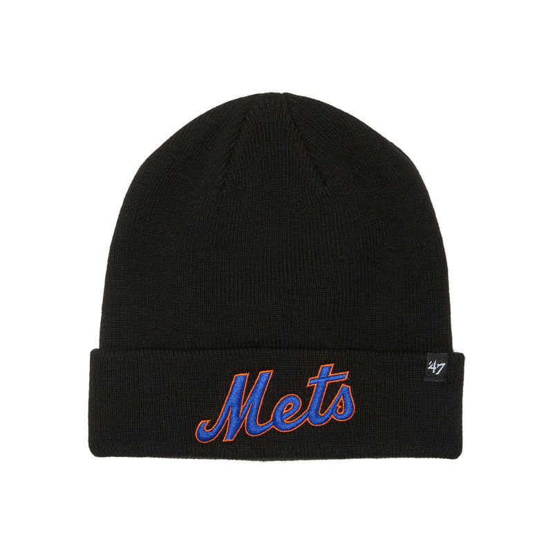 ’47 カフニット ニューヨーク・メッツ MLB Wordmark ブラック  | ’47 フォーティーセブン公式オンラインストア