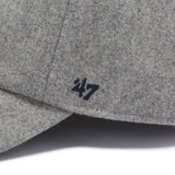 47 クリーンナップ ボストン・レッドソックス Premium Wool ウール グレー ベースランナー  | ’47 フォーティーセブン公式オンラインストア