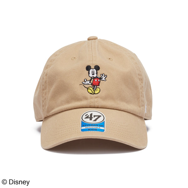 47 キッズ クリーンナップ Disney ディズニー ミッキーマウス カーキ  | ’47 フォーティーセブン公式オンラインストア