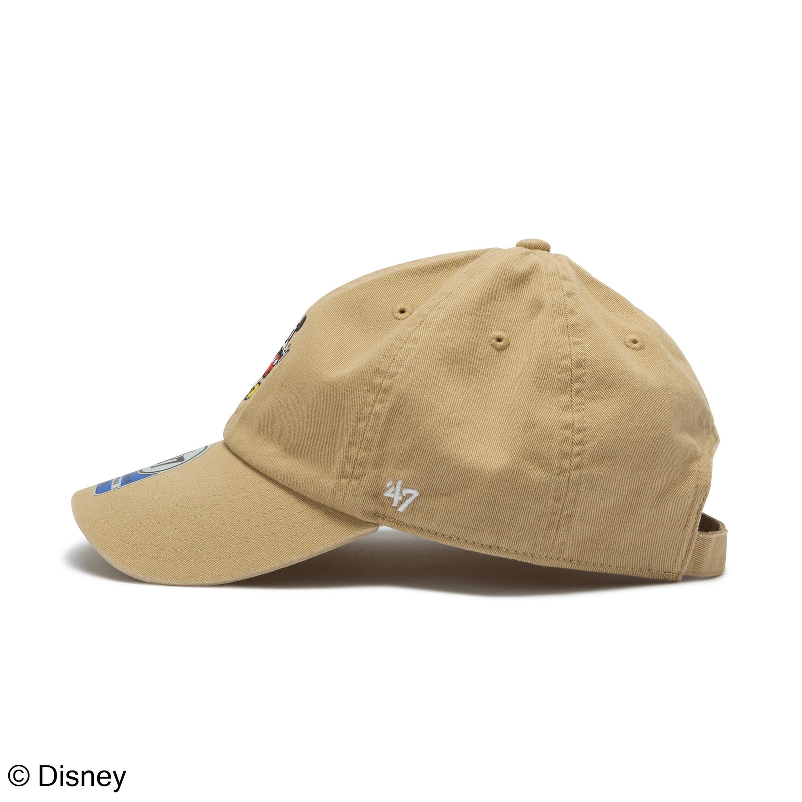 47 キッズ クリーンナップ Disney ディズニー ミッキーマウス カーキ