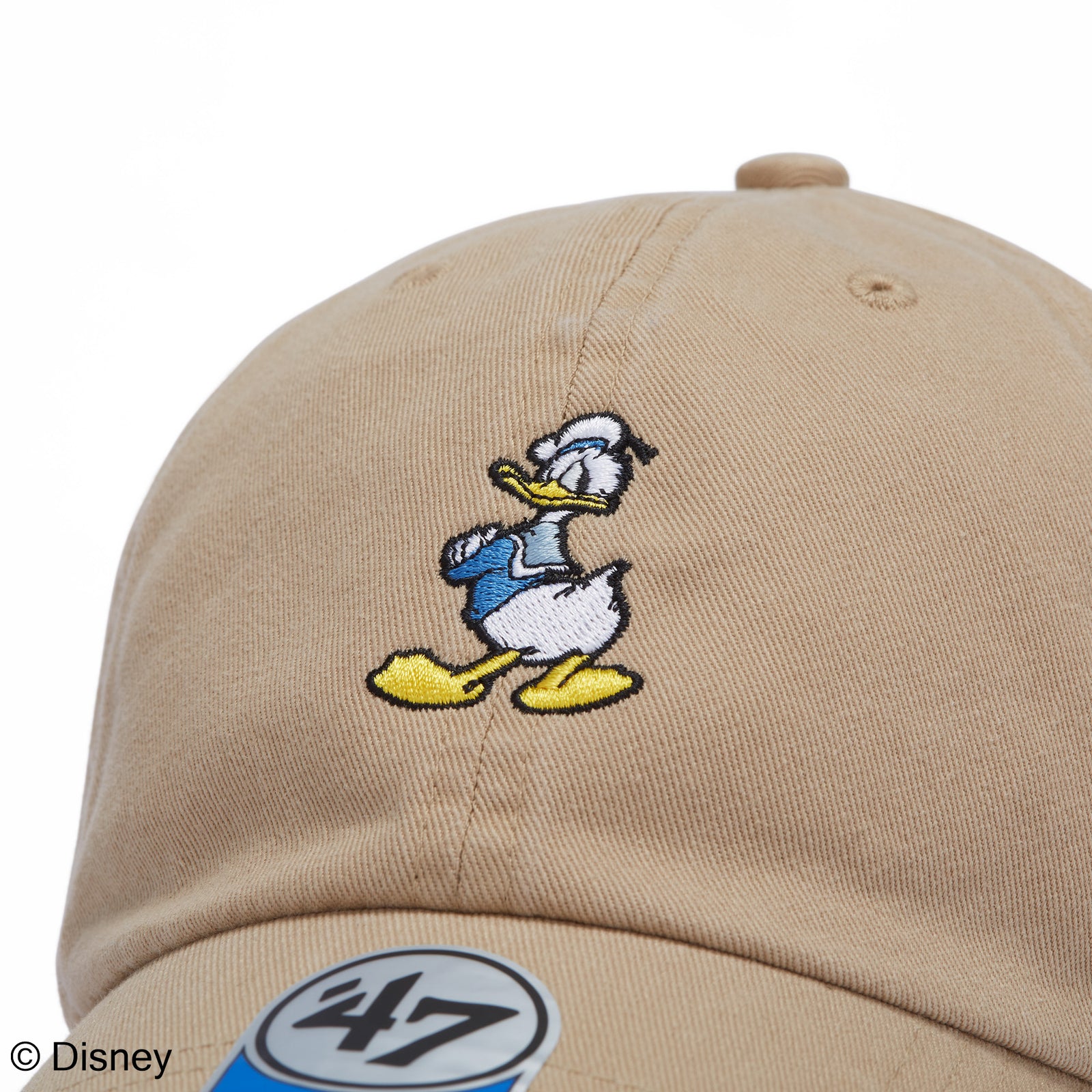 47 キッズ クリーンナップ Disney ディズニー ドナルドダッグ カーキ