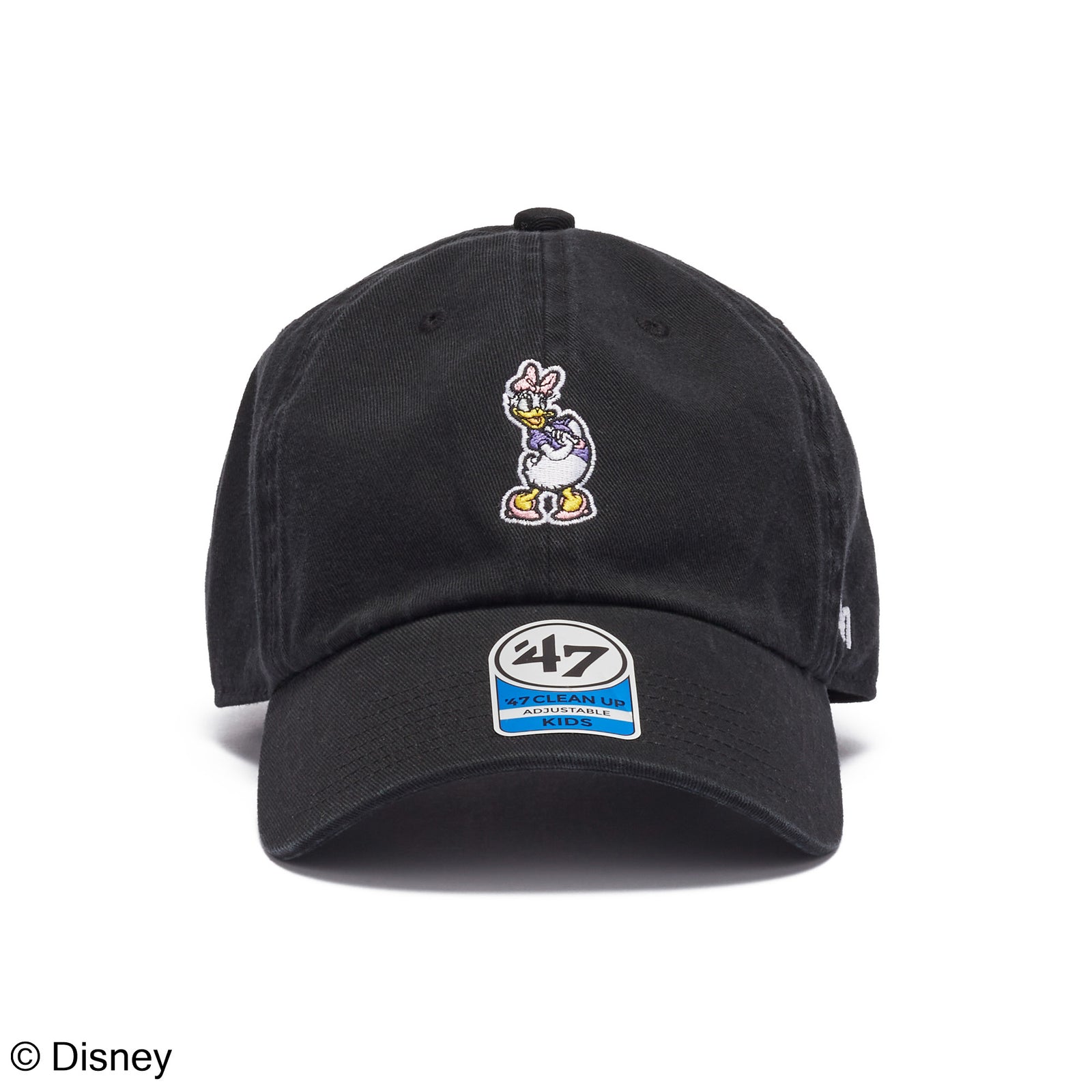 ディ　ズ　二　ー　帽　子　1つ 47 キッズ クリーンナップ Disney ディズニー デイジーダック ブラック