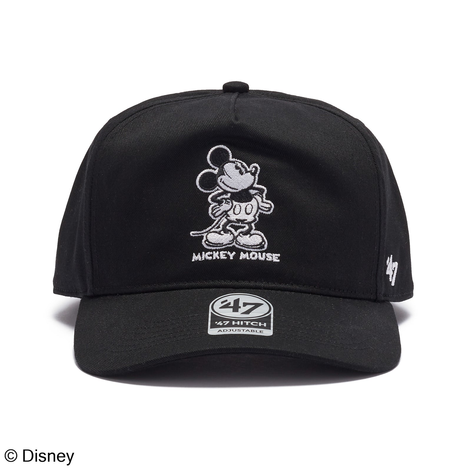 【ミッキー】 47 ヒッチ Disney ディズニー ミッキーマウス ブラック – '47