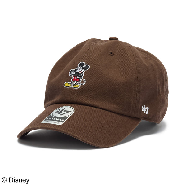 ’47 クリーンナップ Disney ディズニー ミッキーマウス ブラウン  | ’47 フォーティーセブン公式オンラインストア