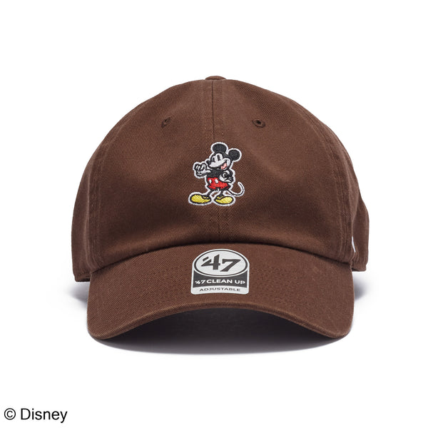 ’47 クリーンナップ Disney ディズニー ミッキーマウス ブラウン  | ’47 フォーティーセブン公式オンラインストア