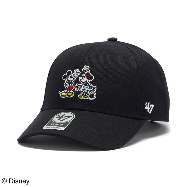 ’47 エムブイピー Disney ディズニー ミッキーマウス ミニーマウス ブラック  | ’47 フォーティーセブン公式オンラインストア