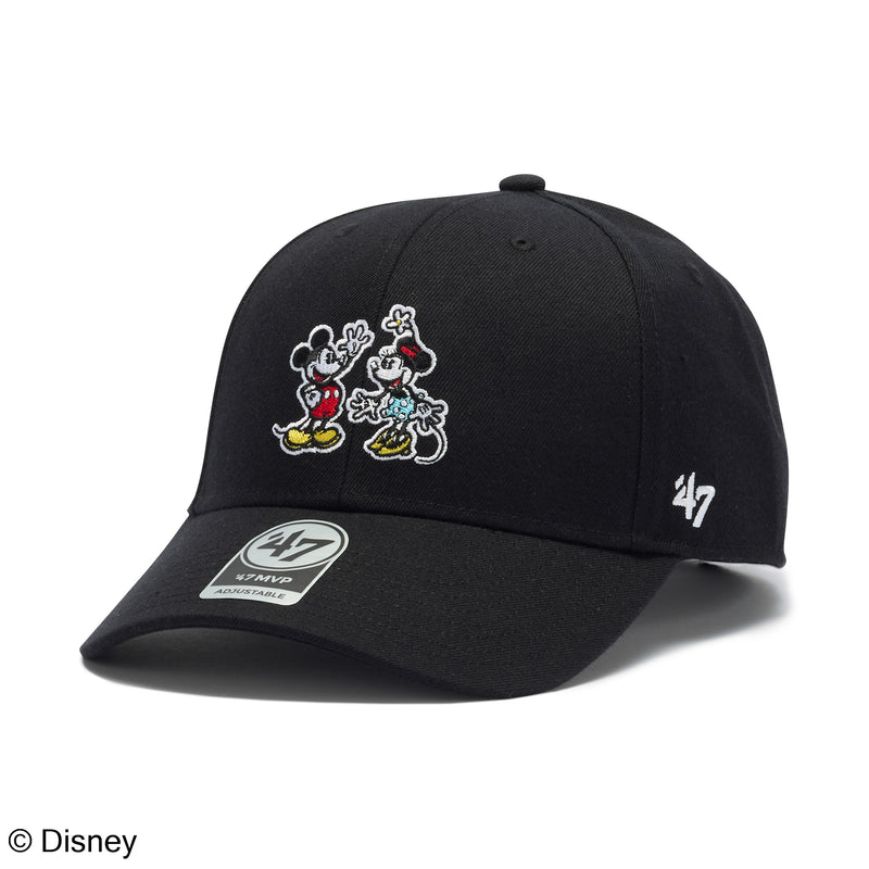 ’47 エムブイピー Disney ディズニー ミッキーマウス ミニーマウス ブラック  | ’47 フォーティーセブン公式オンラインストア