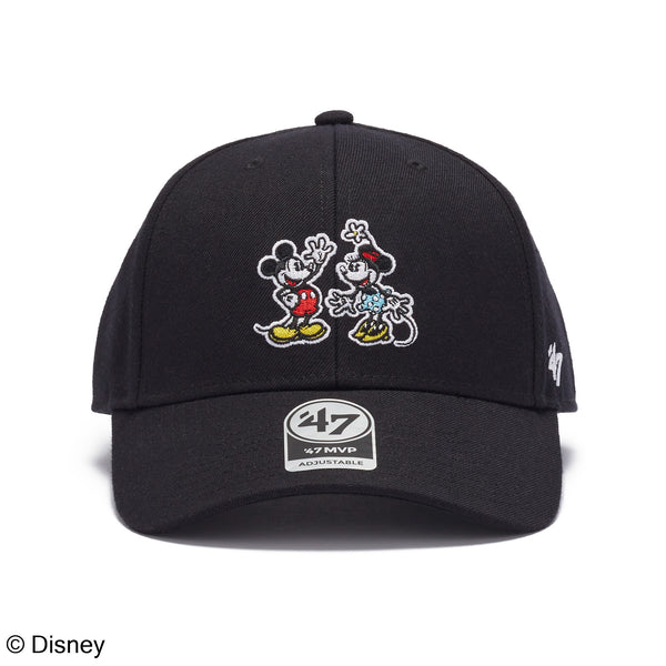 ’47 エムブイピー Disney ディズニー ミッキーマウス ミニーマウス ブラック  | ’47 フォーティーセブン公式オンラインストア