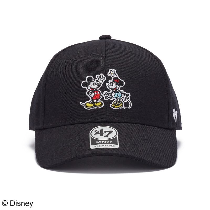 ’47 エムブイピー Disney ディズニー ミッキーマウス ミニーマウス ブラック  | ’47 フォーティーセブン公式オンラインストア