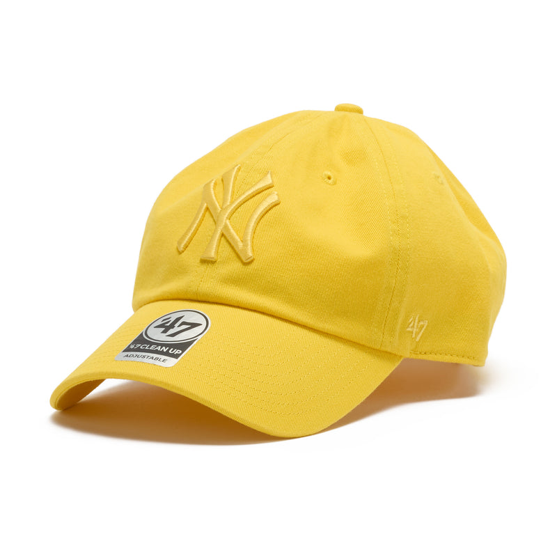 ’47 クリーンナップ ニューヨーク・ヤンキース MLB Tonal Color イエロー フォーティーセブン公式ストア限定  | ’47 フォーティーセブン公式オンラインストア
