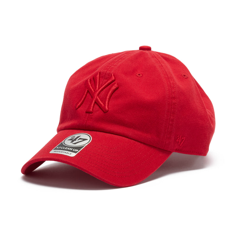 ’47 クリーンナップ ニューヨーク・ヤンキース MLB Tonal Color レッド フォーティーセブン公式ストア限定  | ’47 フォーティーセブン公式オンラインストア
