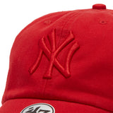’47 クリーンナップ ニューヨーク・ヤンキース MLB Tonal Color レッド フォーティーセブン公式ストア限定  | ’47 フォーティーセブン公式オンラインストア
