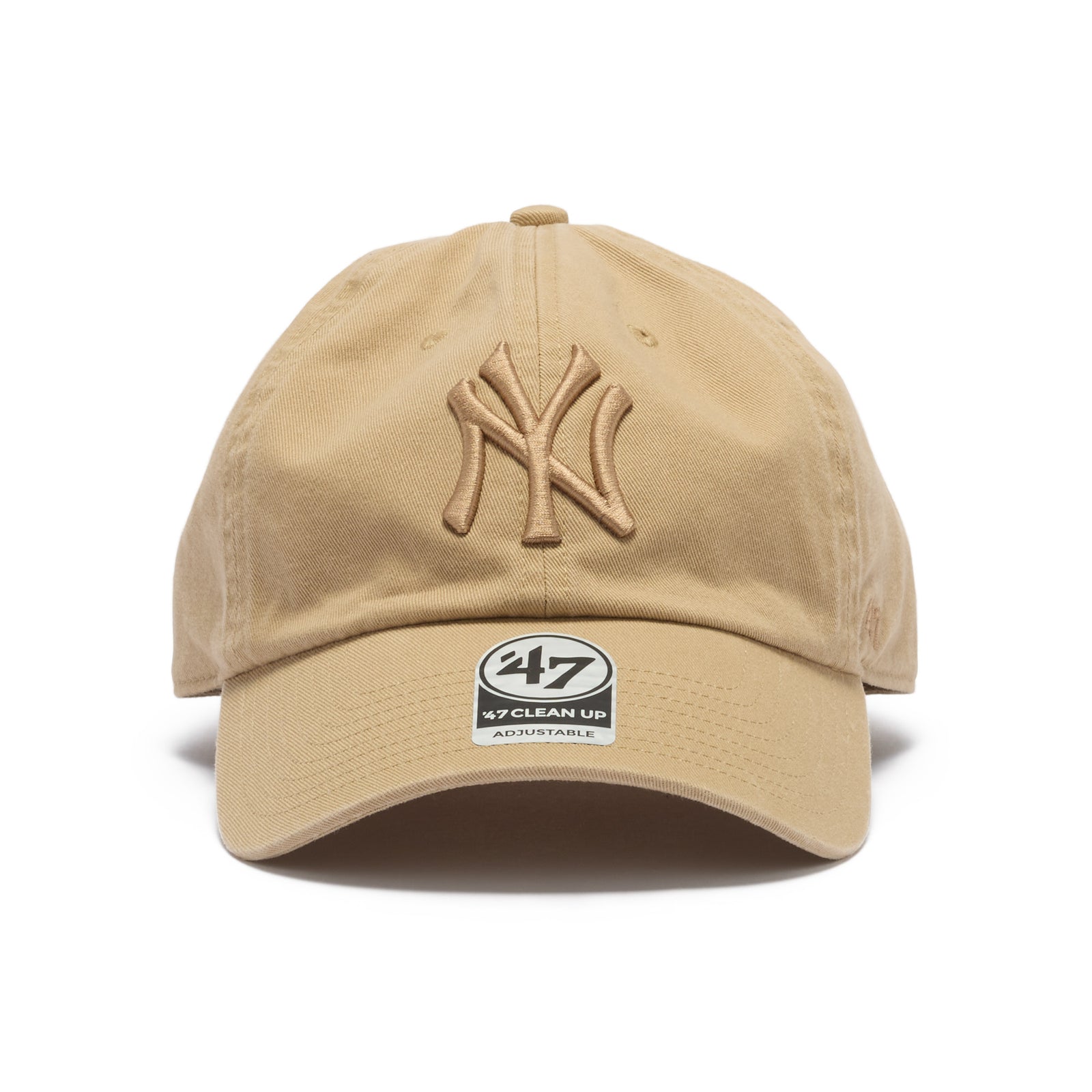 アリーナニューヨーク　麦わら帽子　ゴールド 47 クリーンナップ ニューヨーク・ヤンキース MLB Tonal Color カーキ