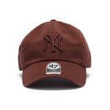 ’47 クリーンナップ ニューヨーク・ヤンキース MLB Tonal Color カカオ フォーティーセブン公式ストア限定  | ’47 フォーティーセブン公式オンラインストア