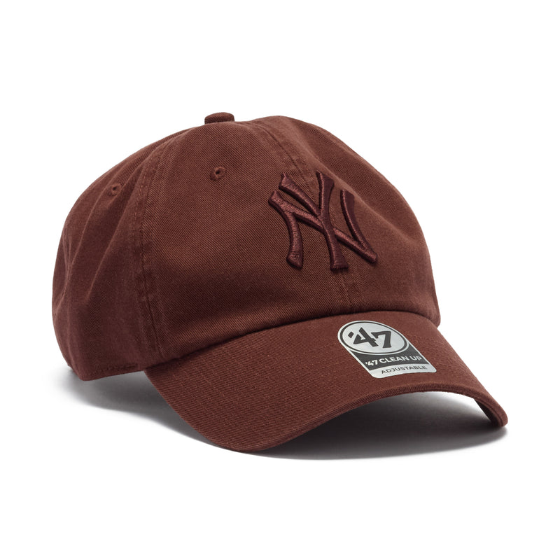 ’47 クリーンナップ ニューヨーク・ヤンキース MLB Tonal Color カカオ フォーティーセブン公式ストア限定  | ’47 フォーティーセブン公式オンラインストア