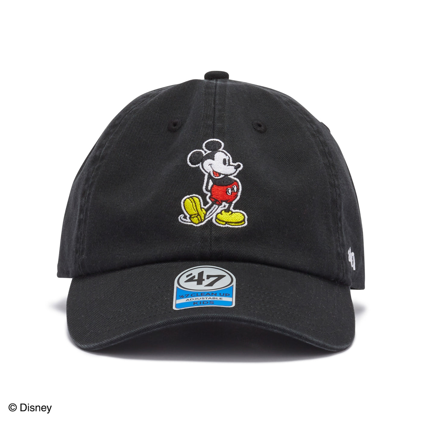 キッズ '47 クリーンナップ Disney ミッキーマウス ブラック – '47