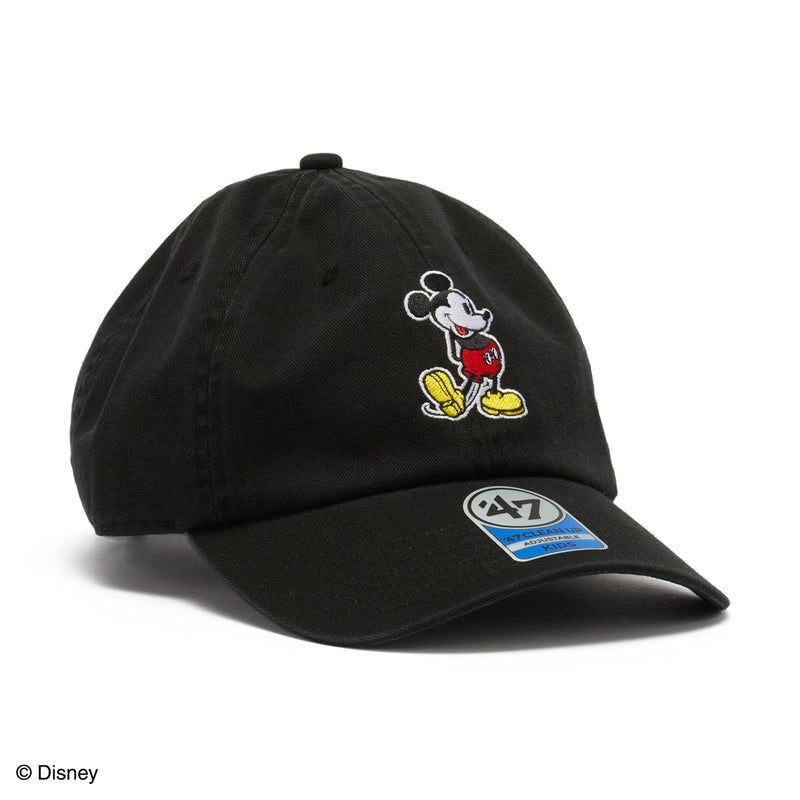 キッズ '47 クリーンナップ Disney ミッキーマウス ブラック – '47
