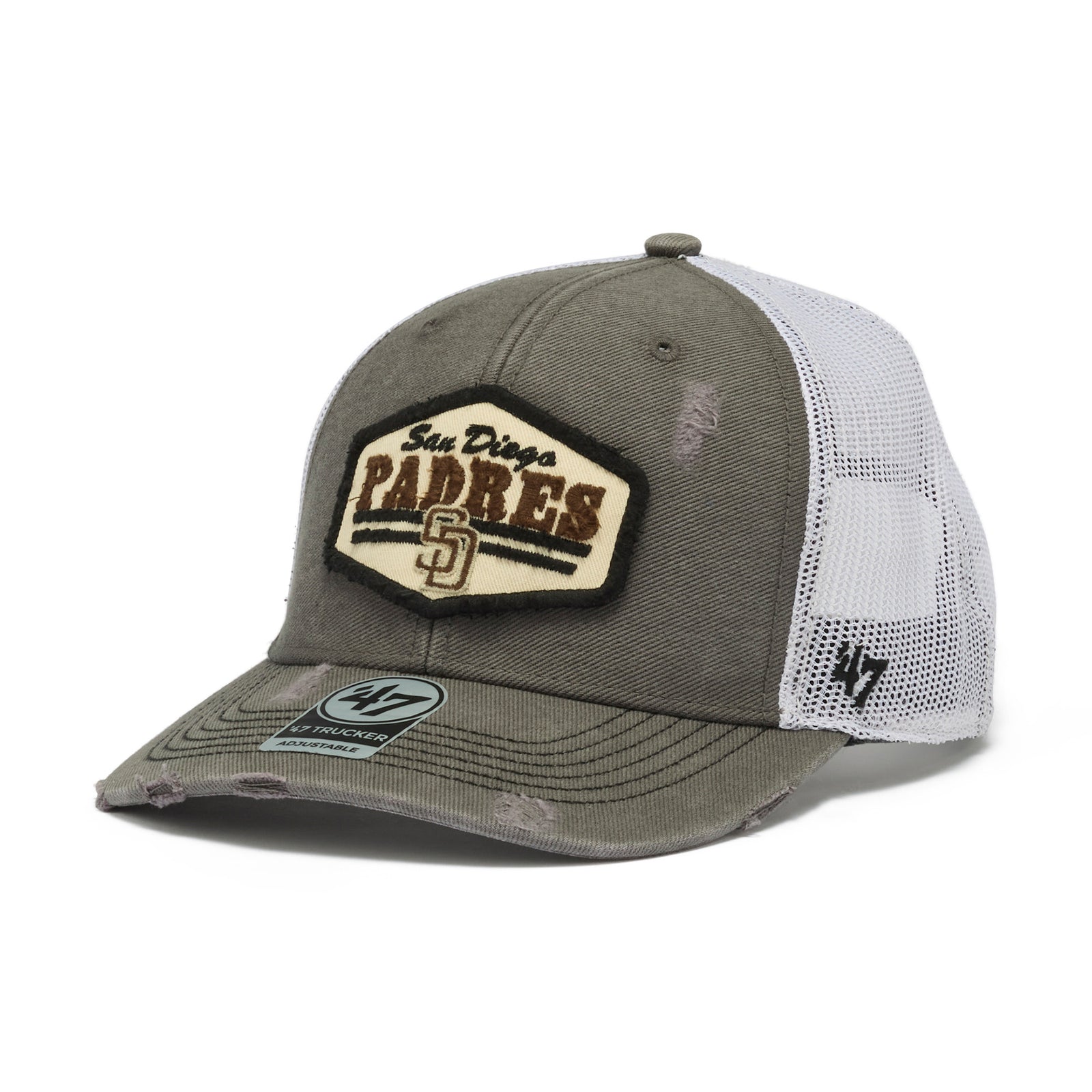 47 トラッカー サンディエゴ・パドレス WELL-WORN チャコール – '47