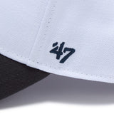 '47 エムブイピー ニューヨーク・ヤンキース STADIUM ADDRESS ベースランナー ホワイト ネイビーバイザー