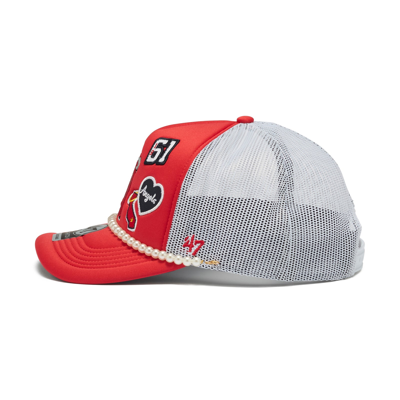 小物 team23200 47 ヒッチ LC ロサンゼルス・エンゼルス TRENDY TEAM レッド – '47