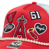 '47 ヒッチ LC ロサンゼルス・エンゼルス TRENDY TEAM レッド  | ’47 フォーティーセブン公式オンラインストア