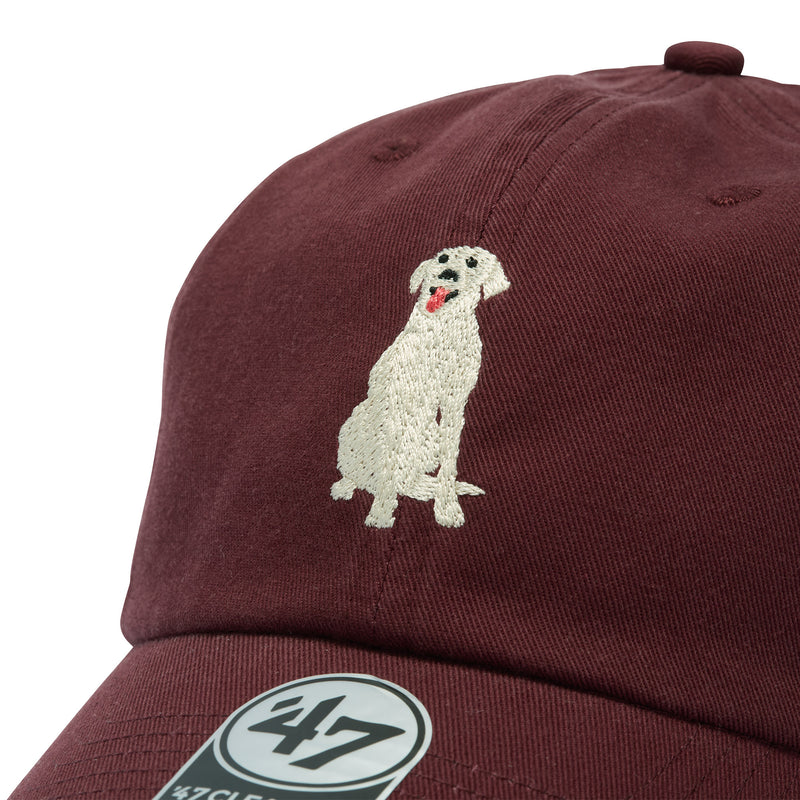 47 クリーンナップ DOG ラブラドールレトリバー ダークマルーン – '47