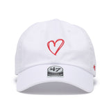 '47 クリーンナップ HEART ハート ホワイト  | ’47 フォーティーセブン公式オンラインストア