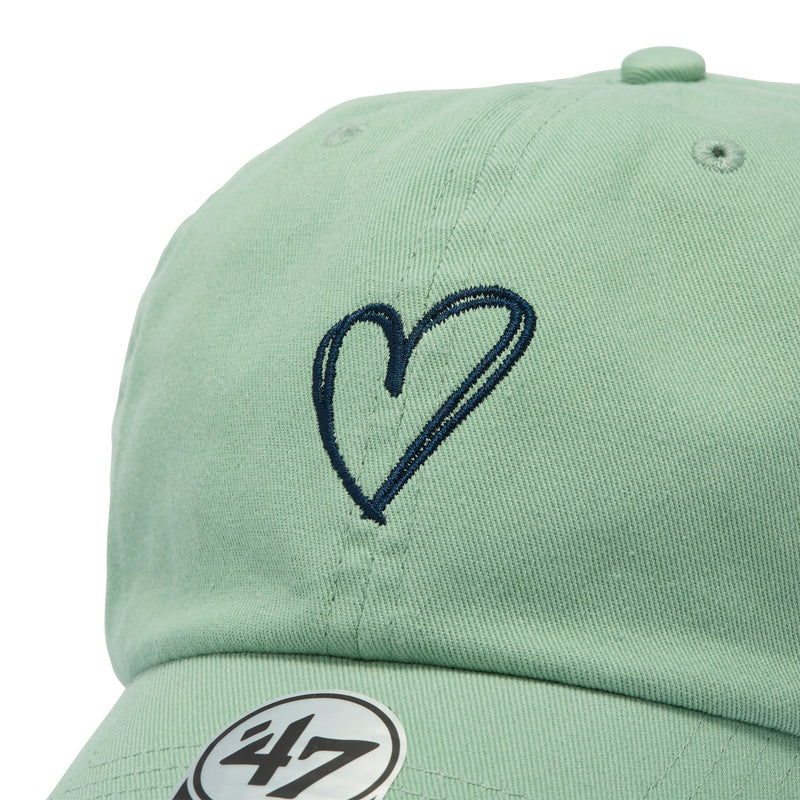 【新品】Human Made ハートロゴ キャップ グリーン 47 クリーンナップ HEART ハート ユーカリプタス – '47（フォーティ