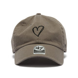 '47 クリーンナップ HEART ハート ダークグレー  | ’47 フォーティーセブン公式オンラインストア