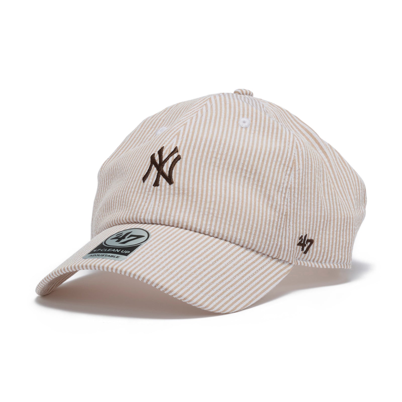 '47 クリーンナップ ニューヨーク・ヤンキース SEERSUCKER シアサッカー ベージュ