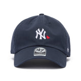 '47 クリーンナップ NEW YORK YANKEES ニューヨーク・ヤンキース WITH HEART ネイビー  | ’47 フォーティーセブン公式オンラインストア