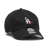 '47 クリーンナップ LOS ANGELES DODGERS ロサンゼルス・ドジャース WITH HEART ブラック  | ’47 フォーティーセブン公式オンラインストア