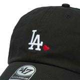 '47 クリーンナップ LOS ANGELES DODGERS ロサンゼルス・ドジャース WITH HEART ブラック  | ’47 フォーティーセブン公式オンラインストア