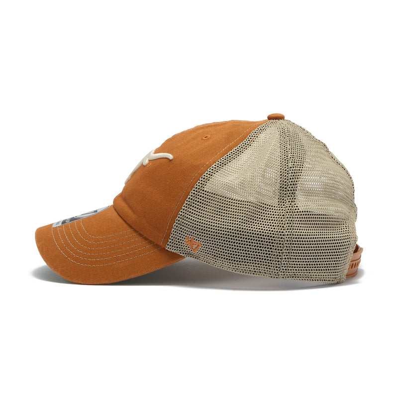 47 クリーンナップ テキサス・ロングホーンズ NCAA メッシュ バーント