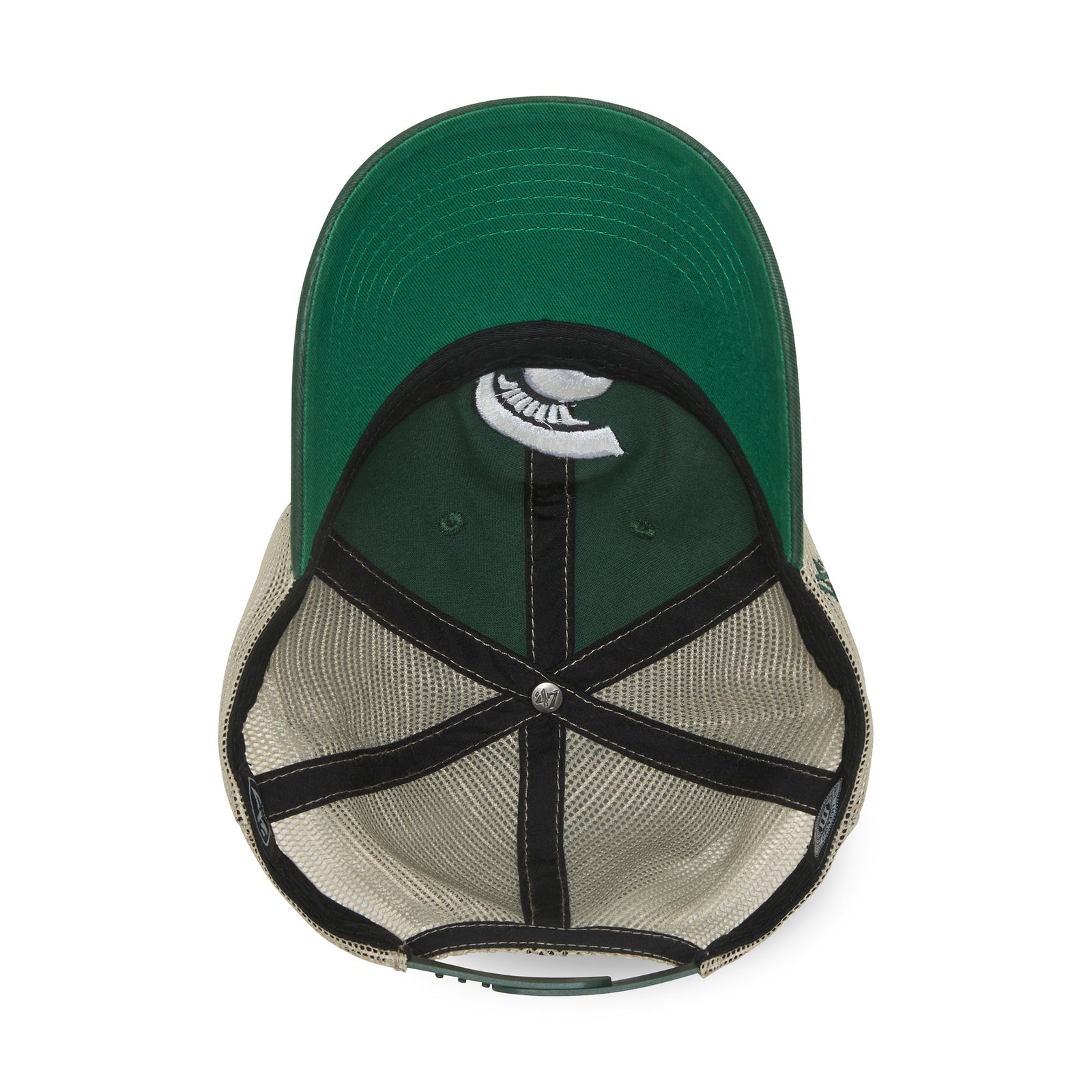 帽子 green green 47 クリーンナップ ミシガン州立大学 スパルタンズ NCAA メッシュ 帽子