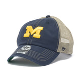 '47 クリーンナップ ミシガン大学 ウルヴァリンズ NCAA メッシュ ネイビー