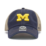 '47 クリーンナップ MICHIGAN WOLVERINES NCAA メッシュ ネイビー  | ’47 フォーティーセブン公式オンラインストア