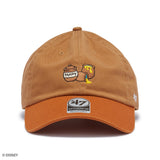 '47 クリーンナップ ディズニ― Disney ウィニー・ザ・プー キャメル、バーントオレンジ  | ’47 フォーティーセブン公式オンラインストア