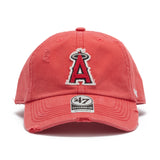 '47 クリーンナップ ロサンゼルス・エンゼルス WELL-WORN ライトハバネロレッド  | ’47 フォーティーセブン公式オンラインストア